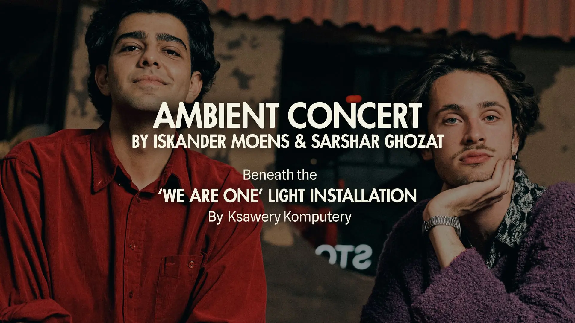 Ambient Piano Concert with Iskander Moens & Sarshar Ghozat