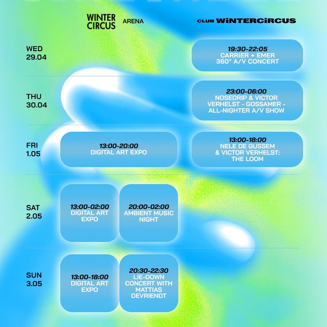 Wintercircuit - Timetable