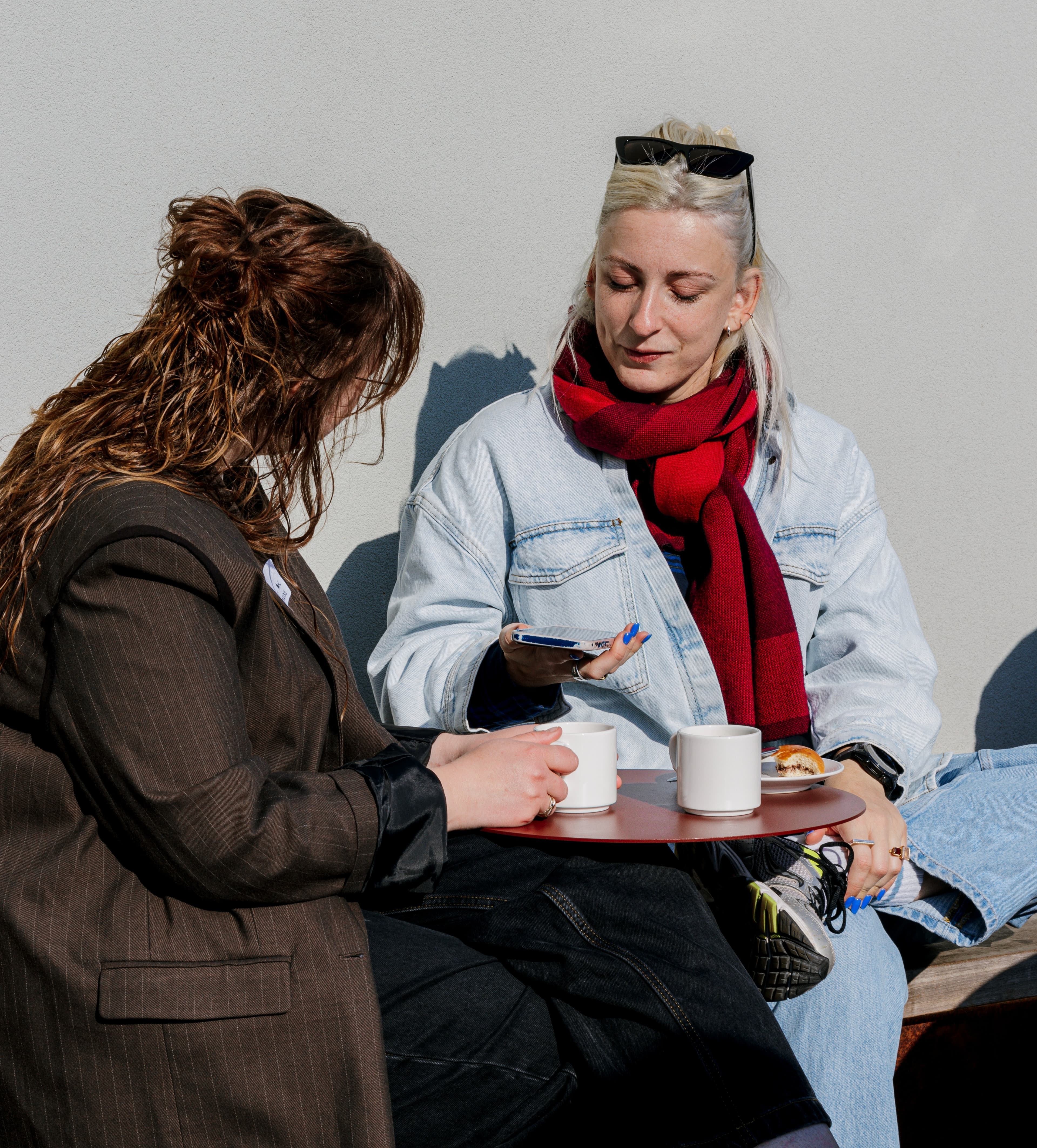 Dorien bij Breakfast