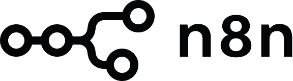 N8N n8n full black logo